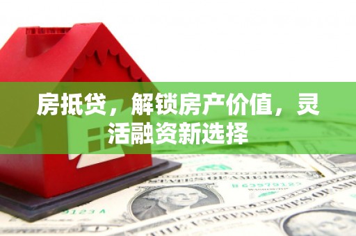 南湖房抵贷，解锁房产价值，灵活融资新选择
