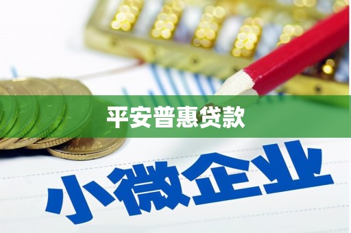 南湖平安普惠贷款