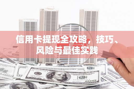 南湖信用卡提现全攻略，技巧、风险与最佳实践