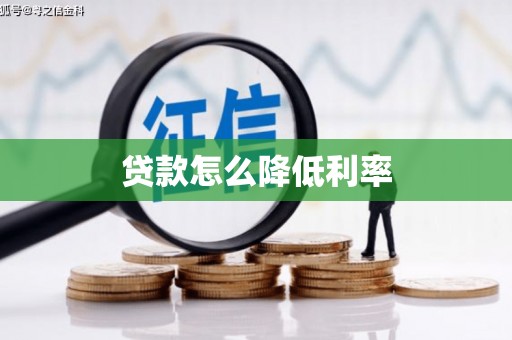 南湖贷款怎么降低利率