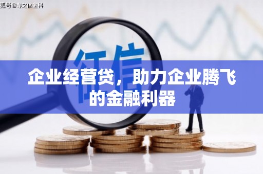 南湖企业经营贷，助力企业腾飞的金融利器