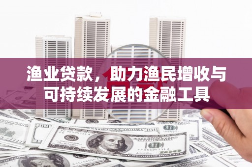 南湖渔业贷款，助力渔民增收与可持续发展的金融工具