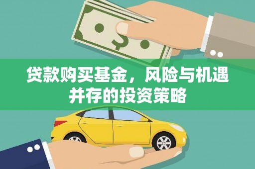 南湖贷款购买基金，风险与机遇并存的投资策略