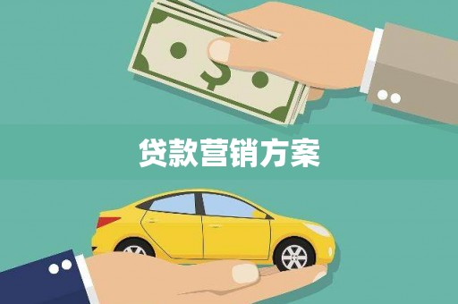 南湖贷款营销方案