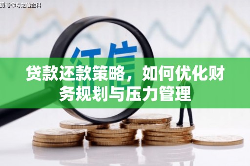 南湖贷款还款策略，如何优化财务规划与压力管理