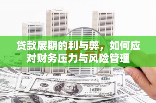 南湖贷款展期的利与弊，如何应对财务压力与风险管理