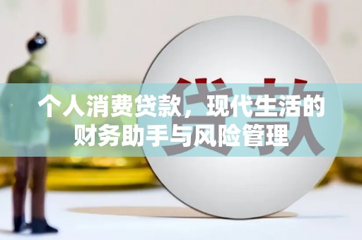 南湖个人消费贷款，现代生活的财务助手与风险管理