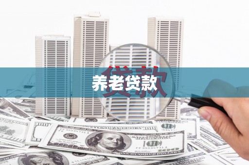 南湖养老贷款