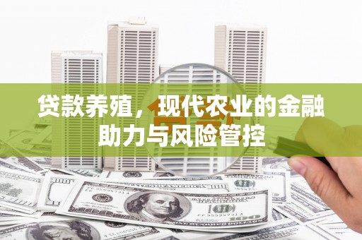 南湖贷款养殖，现代农业的金融助力与风险管控