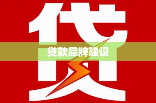 南湖贷款品牌建设