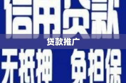 南湖贷款推广
