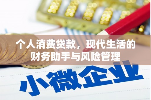 南湖个人消费贷款，现代生活的财务助手与风险管理
