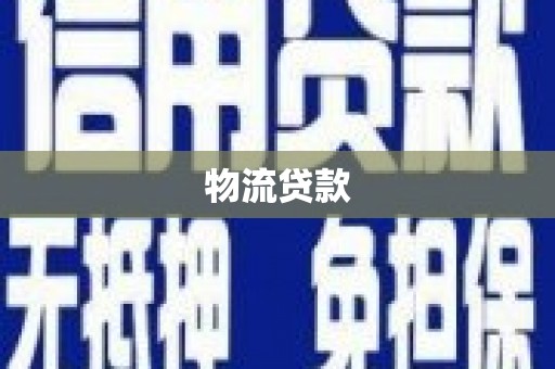 南湖物流贷款