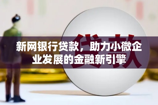 南湖新网银行贷款，助力小微企业发展的金融新引擎