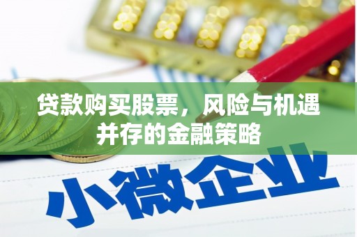 南湖贷款购买股票，风险与机遇并存的金融策略