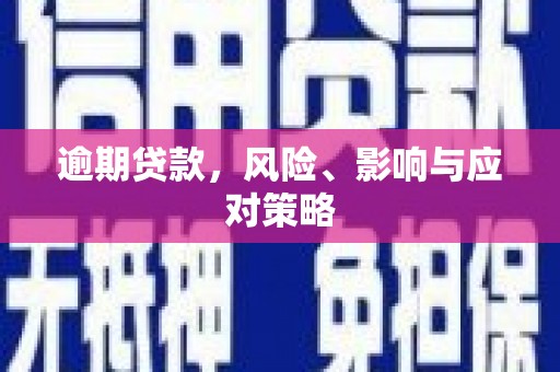 南湖逾期贷款，风险、影响与应对策略
