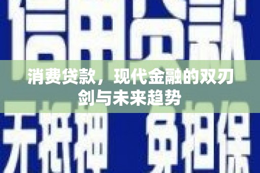 南湖消费贷款，现代金融的双刃剑与未来趋势