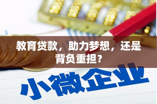 南湖教育贷款，助力梦想，还是背负重担？