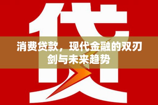 南湖消费贷款，现代金融的双刃剑与未来趋势