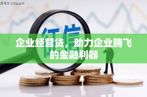 南湖企业经营贷，助力企业腾飞的金融利器