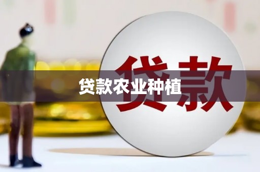 南湖贷款农业种植