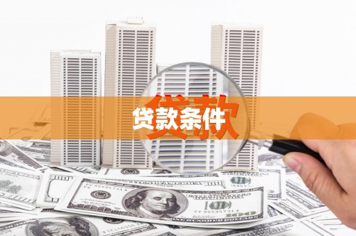 南湖贷款条件