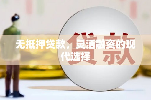 南湖无抵押贷款，灵活融资的现代选择