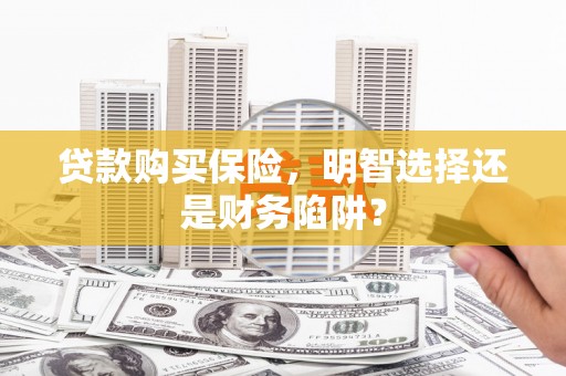 南湖贷款购买保险，明智选择还是财务陷阱？