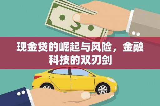 南湖现金贷的崛起与风险，金融科技的双刃剑