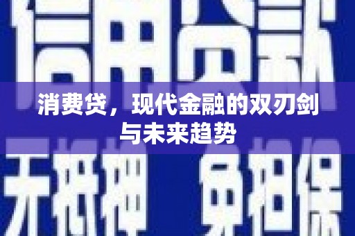 南湖消费贷，现代金融的双刃剑与未来趋势