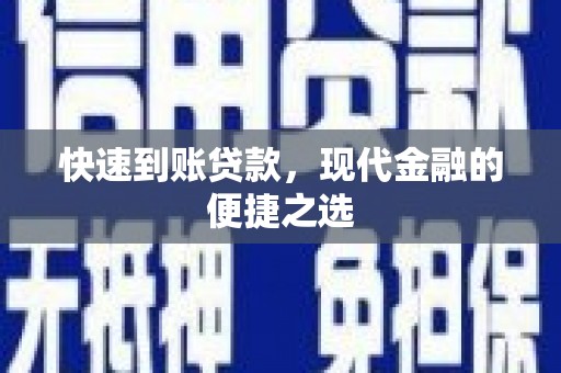 南湖快速到账贷款，现代金融的便捷之选