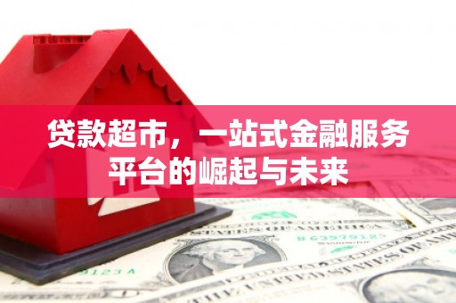 南湖贷款超市，一站式金融服务平台的崛起与未来