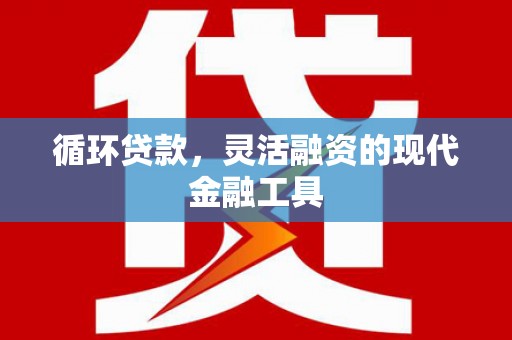 南湖循环贷款，灵活融资的现代金融工具