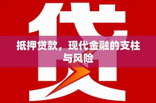 南湖抵押贷款，现代金融的支柱与风险