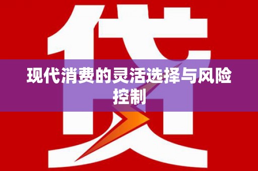 南湖现代消费的灵活选择与风险控制