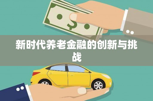 南湖新时代养老金融的创新与挑战