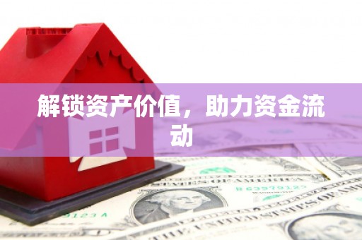 南湖解锁资产价值，助力资金流动