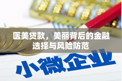 南湖医美贷款，美丽背后的金融选择与风险防范