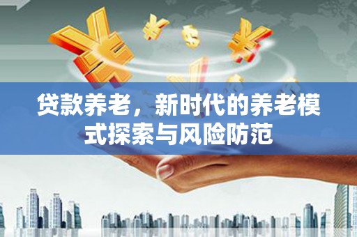 南湖贷款养老，新时代的养老模式探索与风险防范