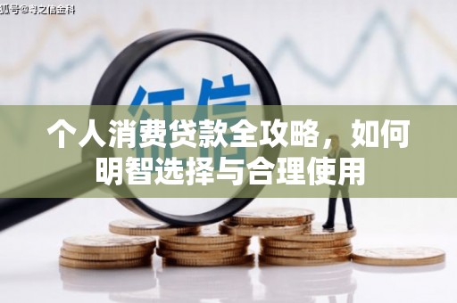 南湖个人消费贷款全攻略，如何明智选择与合理使用