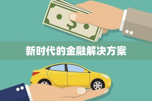 南湖新时代的金融解决方案
