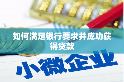 南湖如何满足银行要求并成功获得贷款